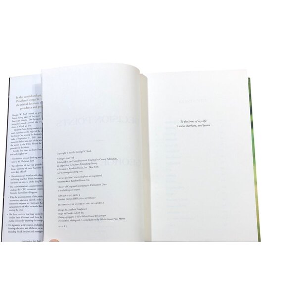 Decision Points George W. Bush 2010 Hardcover First Edition - Picture 3 of 10